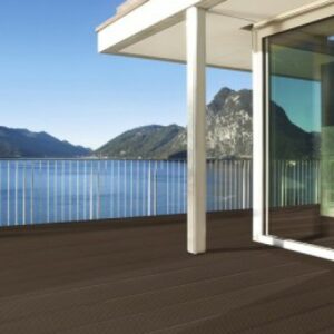 WPC Savoye Kompozit za terase - tamno smeđa postavljeno